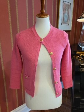Bright Pink Cardigan